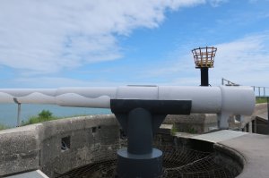 Gun emplacement on the ramparts
