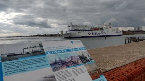 A good place to watch the ships go by!