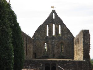 Remains of the abbey building
