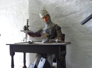 A knight- a bit too lifelike and scary ?