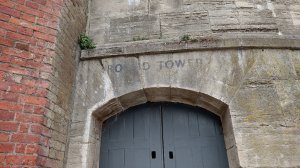Just about legible as the Round Tower