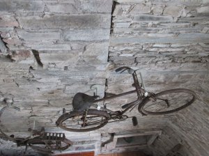 Part of the display in the castle museum