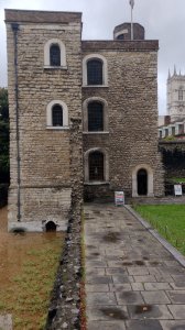 The tower from the front