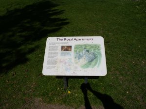 English Heritage info board