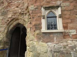 Views from inside the castle courtyard