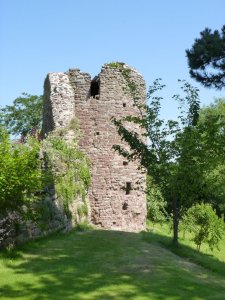 View of the east tower