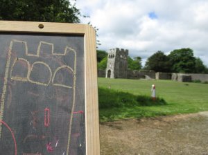 Our impression of the tower in chalk