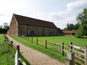 First building you come from on the site-the Great Barn