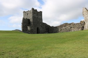 The original gatehouse with the curtain wall removed