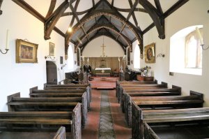 Inside the chapel