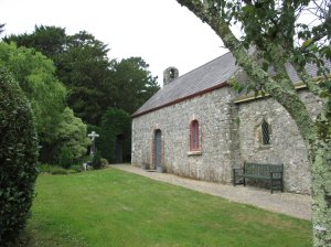 Exterior view of the chapel