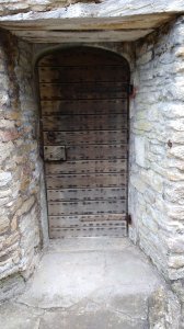 Doorway in the courtyard