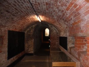 An old tunnel at Lumps Fort