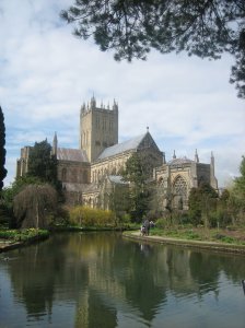 The cathedral from the palace gardens