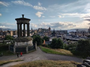 View of the castle from Calton Hill