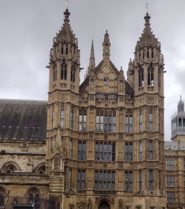 Victoria Tower, which is directly opposite the Jewel Tower