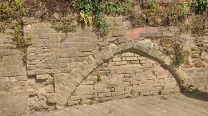 Medieval town wall