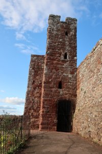 Athelstan's Tower taken from Rougemont Gardens