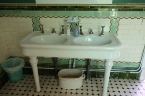 Posh toilet facilities!