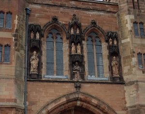 Close up of the tower