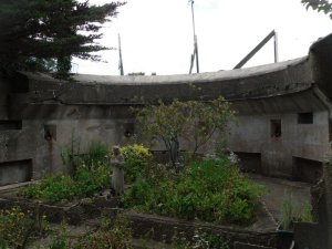 A gun platform at Lumps Fort