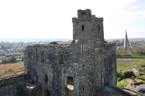 The gatehouse from the rear