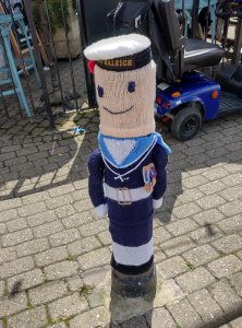 A jolly sailor bollard
