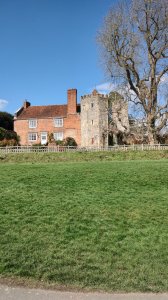 The south east tower now incorporated into a house
