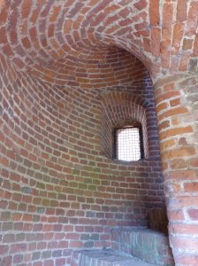 Beautiful brickwork in the stairwell