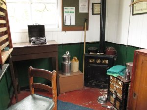 Old Ticket Office at the Gwilli Steam Railway