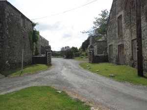 Entrance to the private house