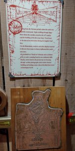 Brass rubbing is available at the visitors centre
