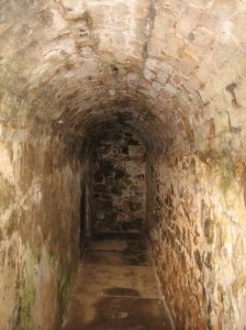 A passage in the lantern tunnels