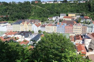 Views of the medieval town of Burghausen