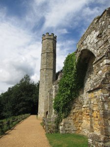 Remains of the monastic guest range