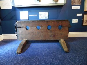 The town stocks