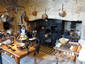 The castle kitchen