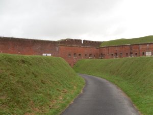 Exterior of the fort