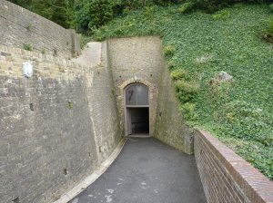 Doorway leading from the wartime tunnels