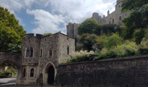 Gatehouse between the castle and the town of Windsor