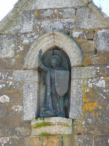 Detail of St Michael