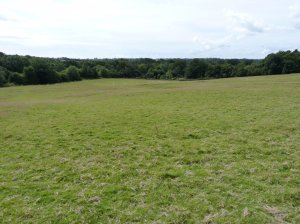 View over the battle field