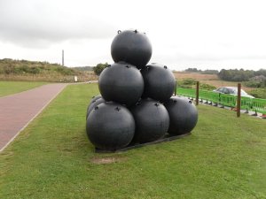 Mortar shells for the biggest mortar ever built!
