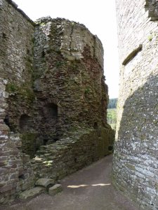 Inside the keep