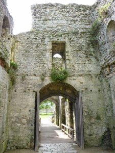 Entrance to the inner bailey