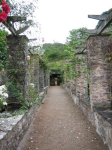 The beautiful gardens