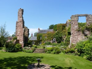 The castle grounds