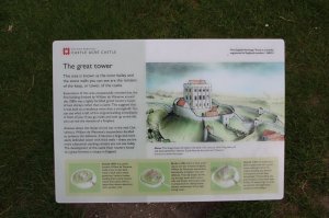 English Heritage information board