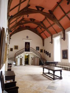 The Great Hall- Queens Elizabeth I & II were both received into this room.