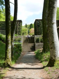 Entrance to the formal gardens